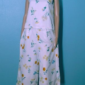 Vibrant Multicolored | Floral Wide-Legged Jumpsuit